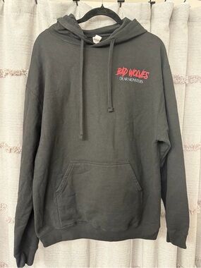Bad Wolves "Dear Monsters" Black Hooded Sweatshirt Unisex Heavy Metal-SIZE L